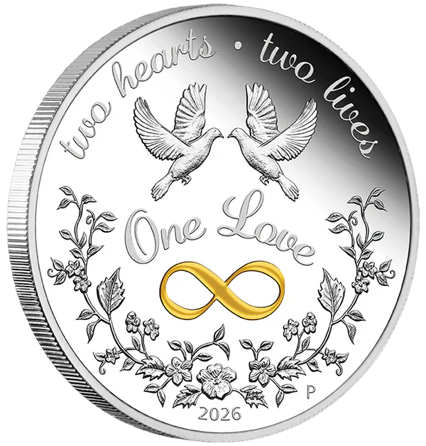 A Timeless Expression: The One Love 2026 Silver Proof Coloured Coin