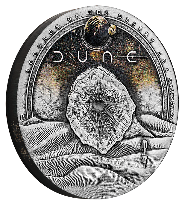 Capturing Arrakis: The Dune Scourge of the Desert Sea Coin