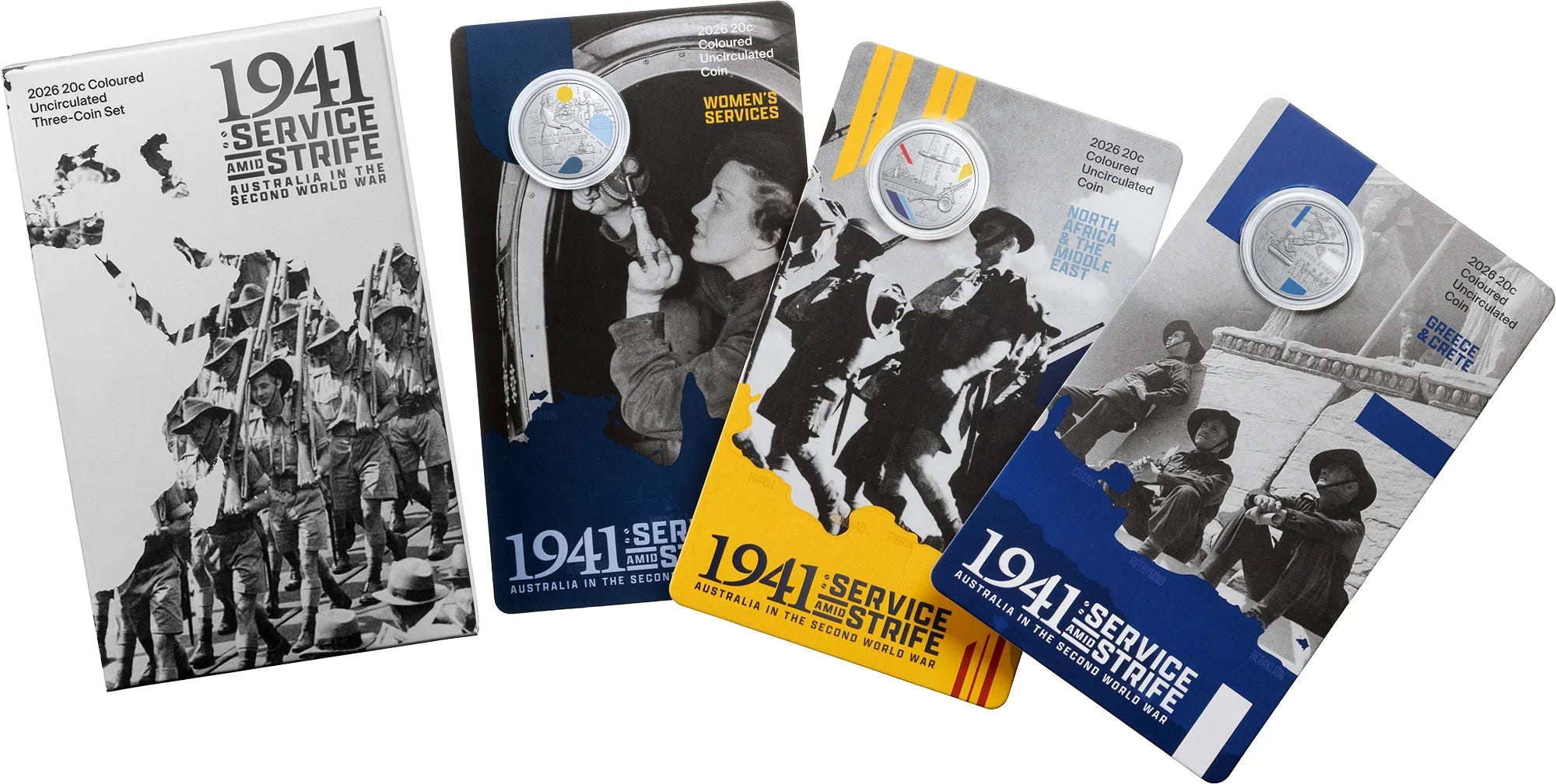 A Three-Coin Set Worth Keeping: 1941 Service Amid Strife