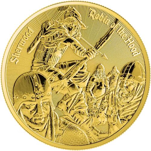 Out Now and Forging Legend in Gold and Silver: The Robin of the Hood Gilded Coin