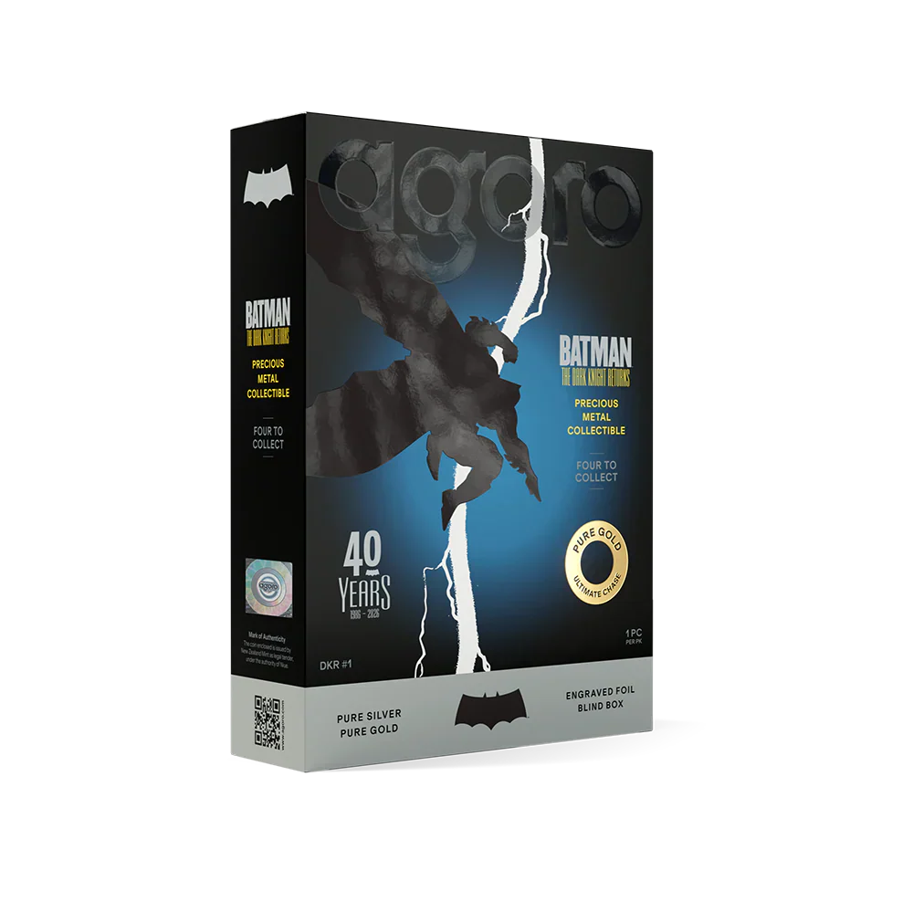 New DC Release: Batman The Dark Knight Returns Blind Box Silver Foils