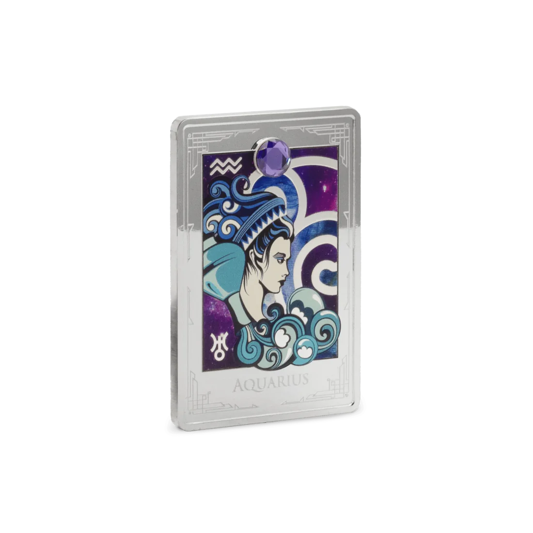 Out now: Star Signs of the Zodiac Aquarius 2oz Silver Coin