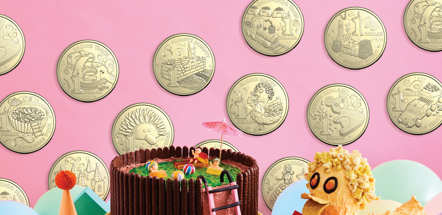 The Australian Women’s Weekly Children’s Birthday Cake Book Coins
