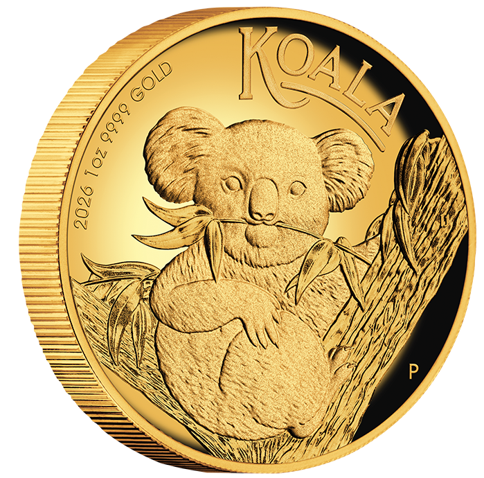 Australian Koala 2026 1oz Gold Proof High Relief Coin