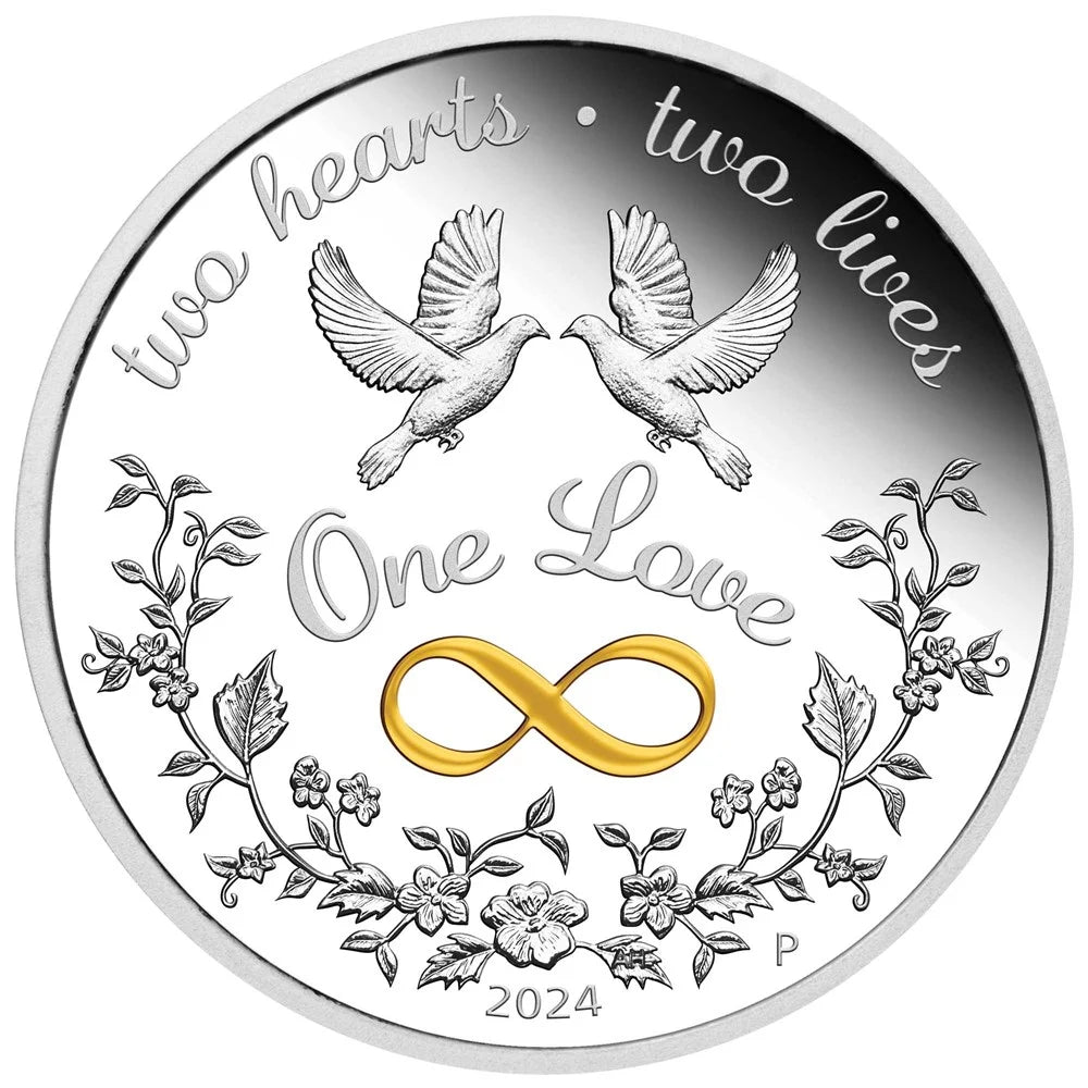 One Love 2024 1oz Silver Proof Coin