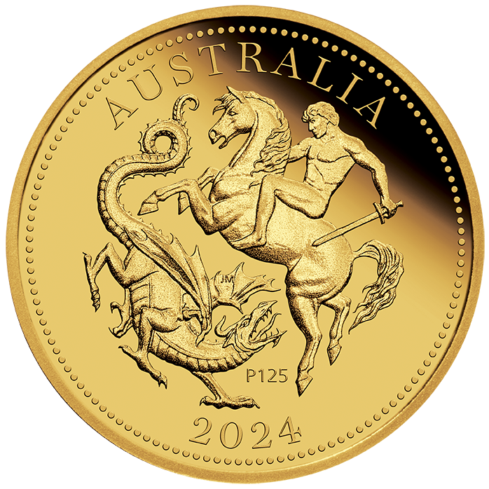 The Perth Mint’s 125th Anniversary Australia Quarter Sovereign 2024 Gold Proof Coin