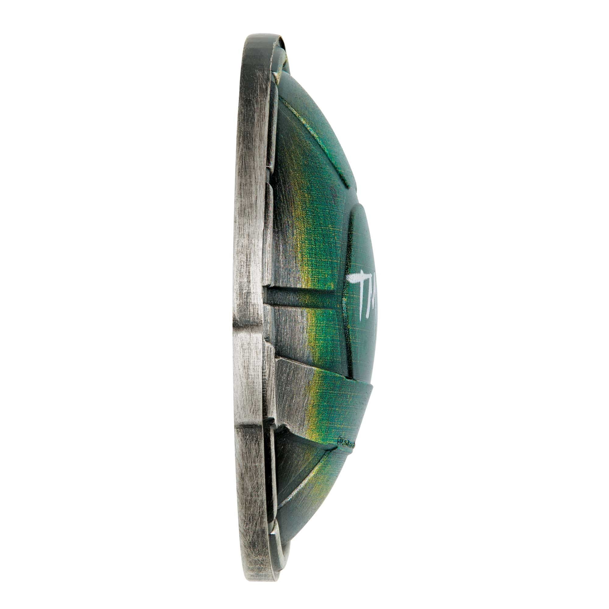 Teenage Mutant Ninja Turtles - Domed Shell 2025 1.5oz Silver Antiqued Coloured Coin
