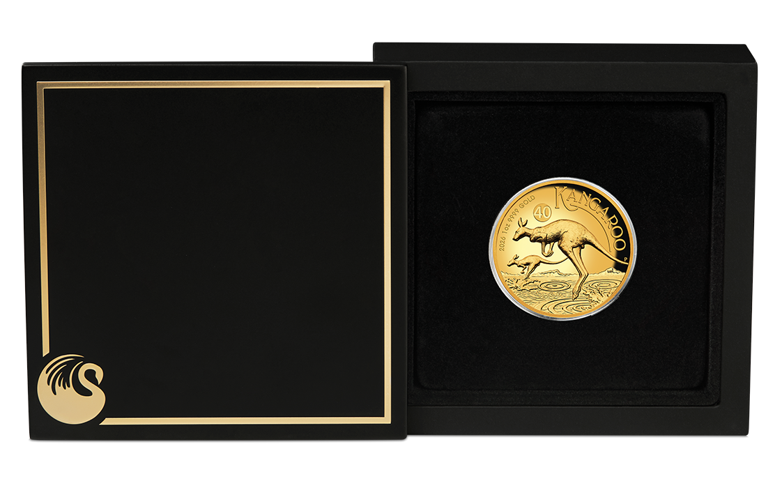 Australian Kangaroo 2026 1oz Gold Proof High Relief Coin