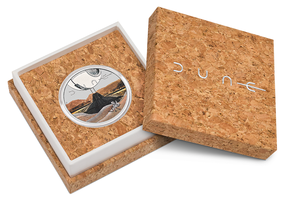 Dune 2026 1oz Silver Coloured Coin