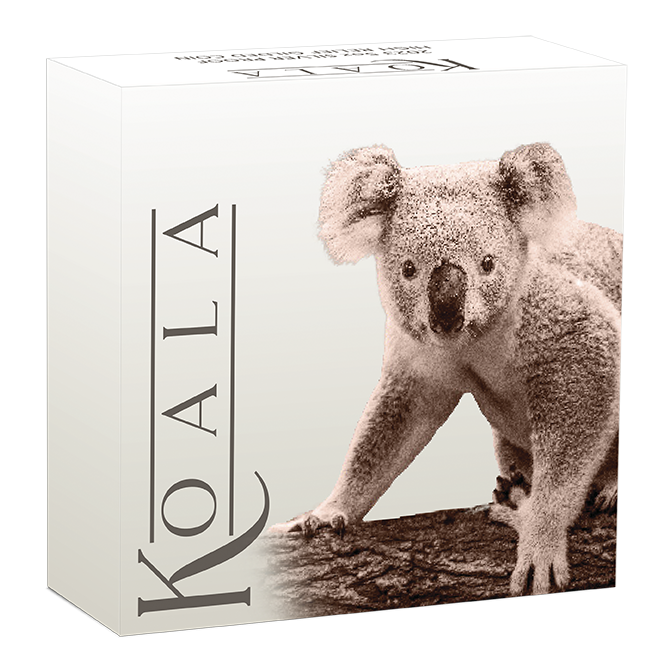 Australian Koala 2024 5oz Silver Proof High Relief Gilded Coin