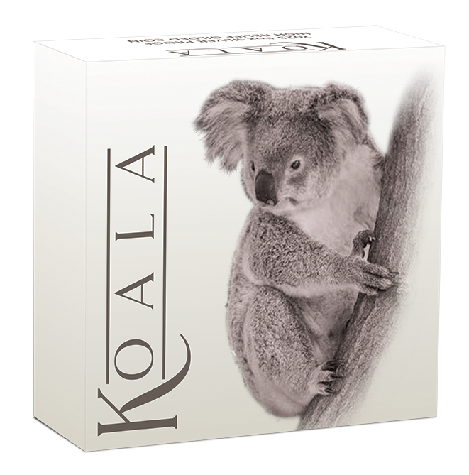 Australian Koala 2025 5oz Silver Proof High Relief Gilded Coin