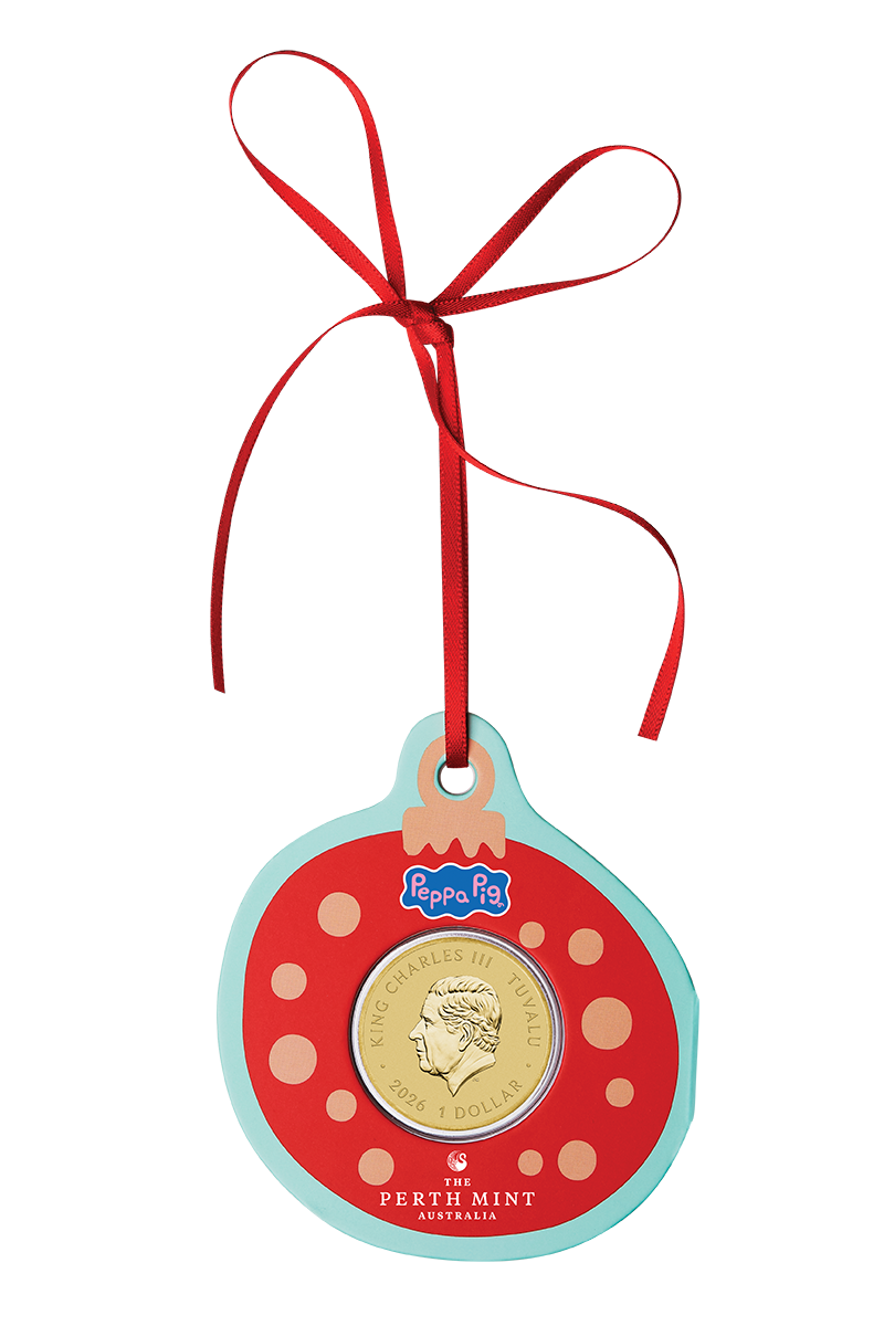 Peppa Pig Christmas 2026 Collector Coin