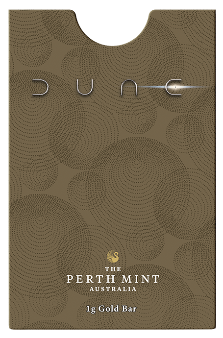 Dune 2026 1g Gold Minted Bar