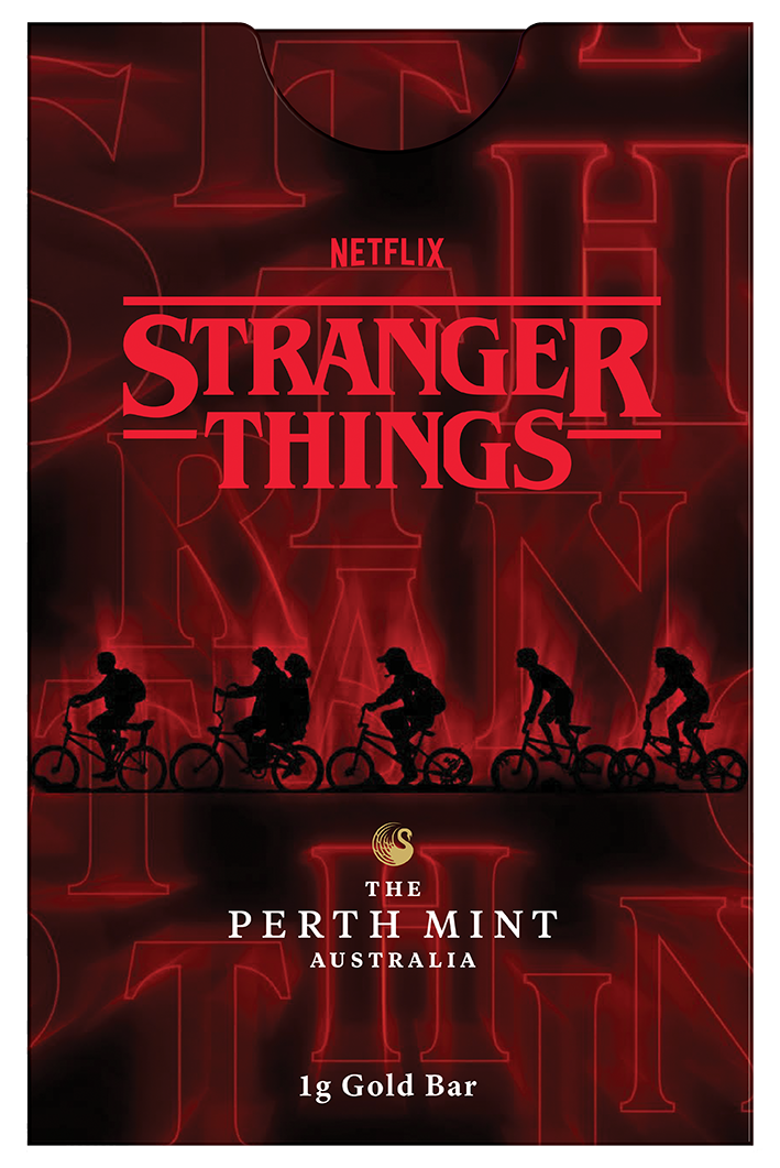 Stranger Things 2026 1g Gold Minted Bar