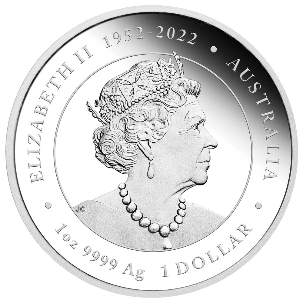 Australian Lunar Series III 2024 Year of the Dragon 1oz Silver Trio
