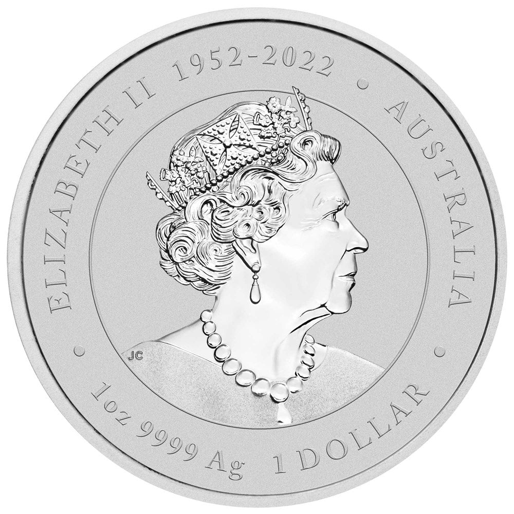 Australian Lunar Series III 2024 Year of the Dragon 1oz Silver Trio