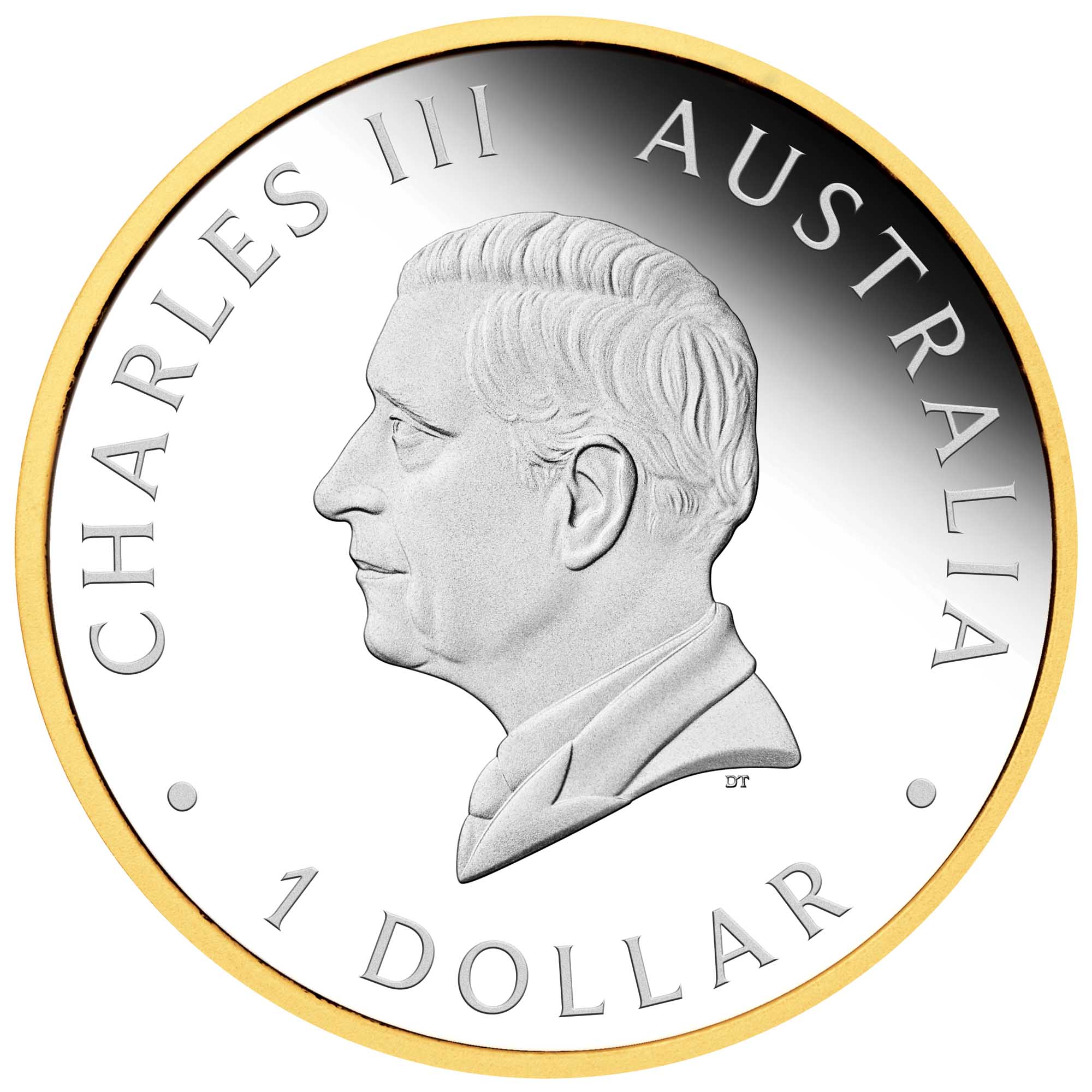 40th Anniversary of the Australian Nugget Gold Coin Program 2026 1oz Silver Proof Gilded Coin