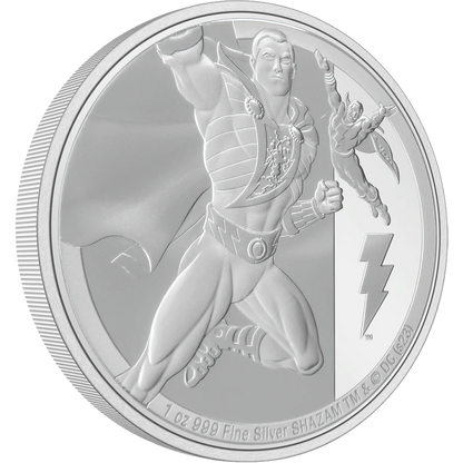 SHAZAM DC Classic 1oz Silver Coin