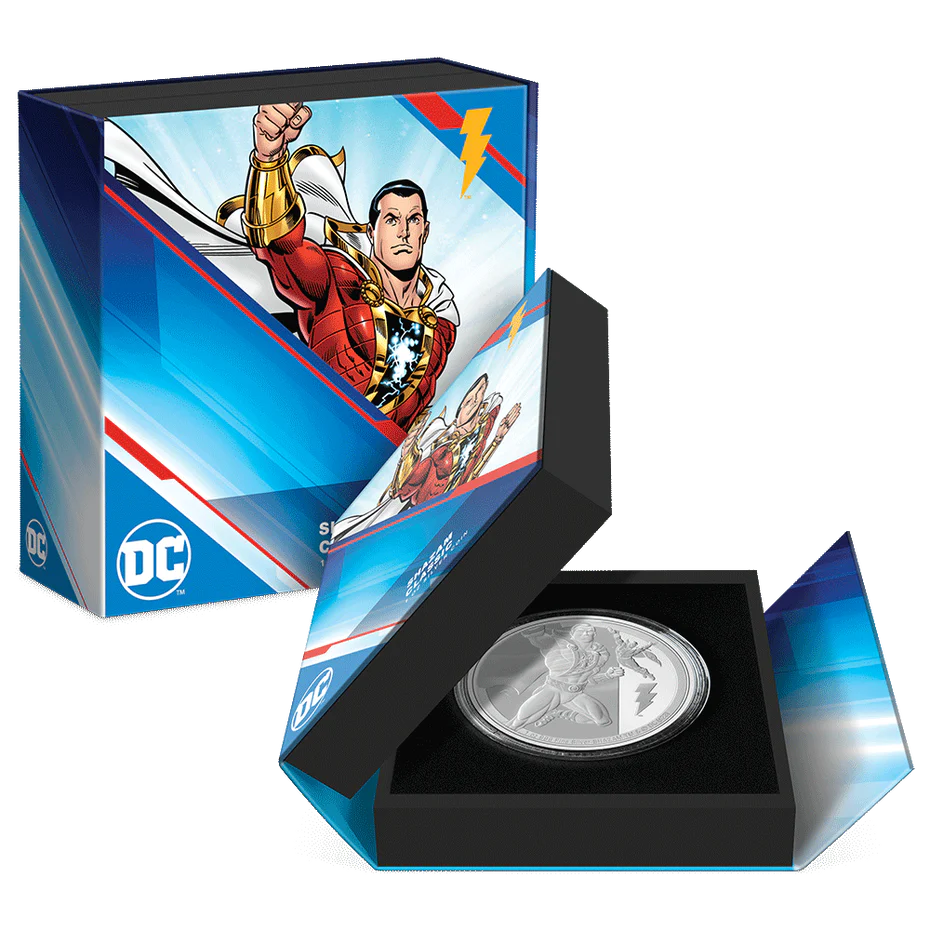 SHAZAM DC Classic 1oz Silver Coin