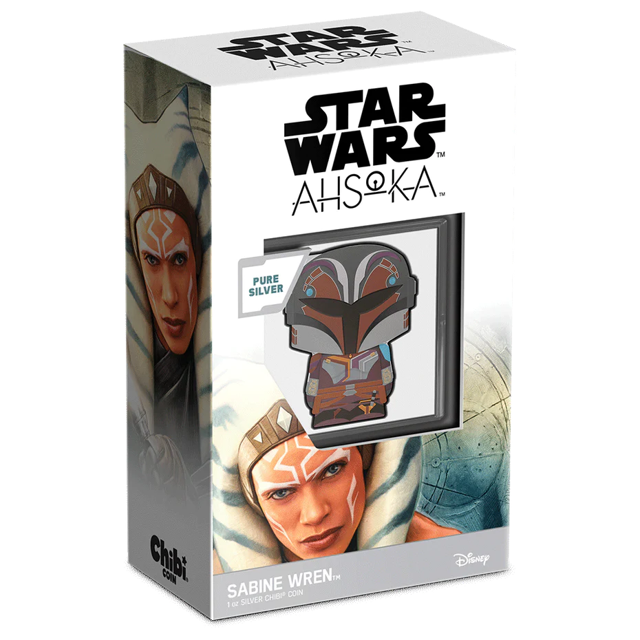 Star Wars Ahsoka – Sabine Wren 1oz Silver Chibi Coin