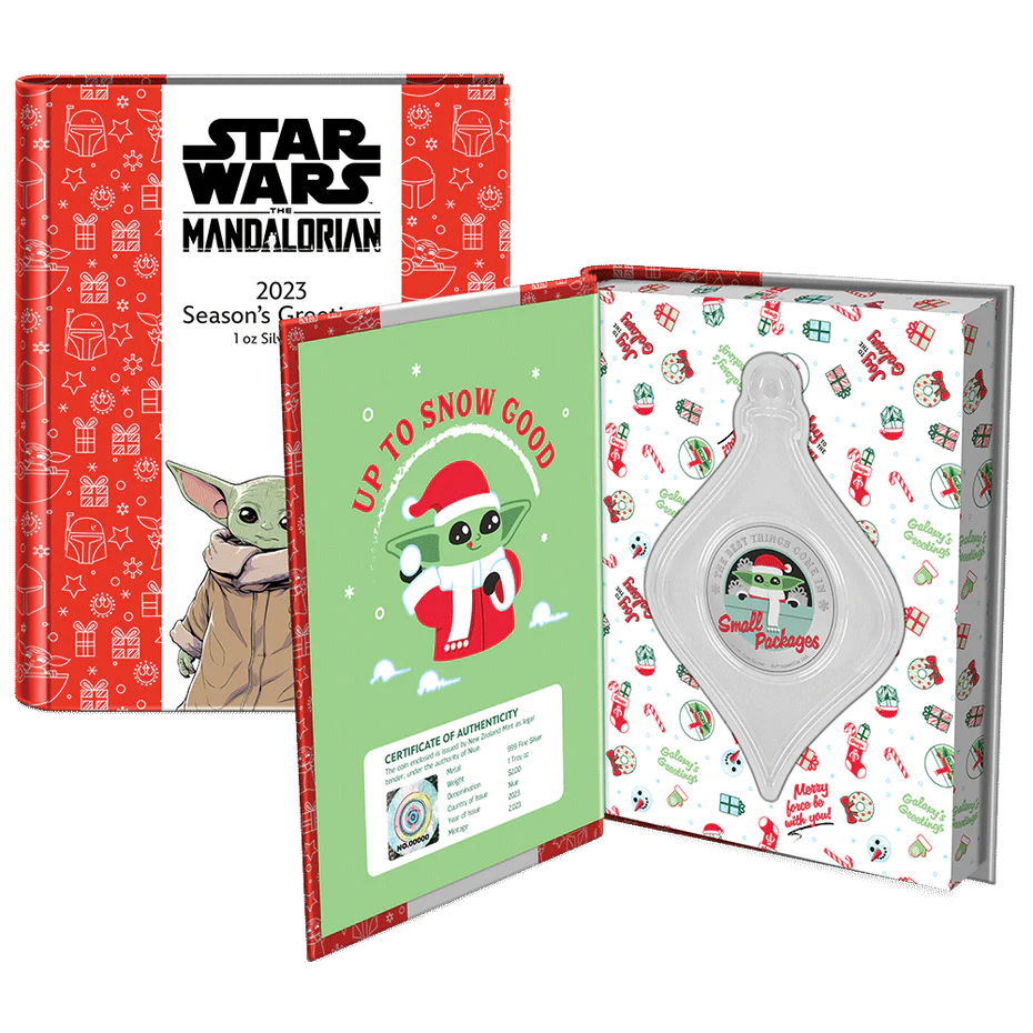 Star Wars Season’s Greetings 2023 1oz Silver Coin