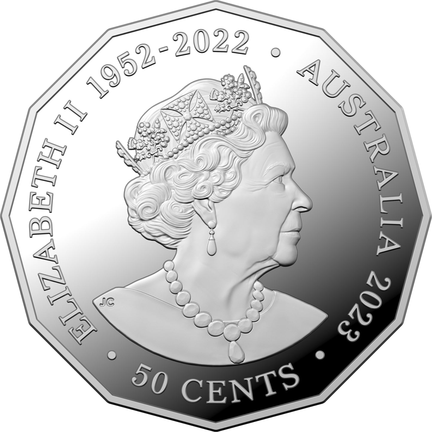 Elizabeth Regina HM Queen Elizabeth II Commemoration - 2023 50c Fine Silver Proof Coin