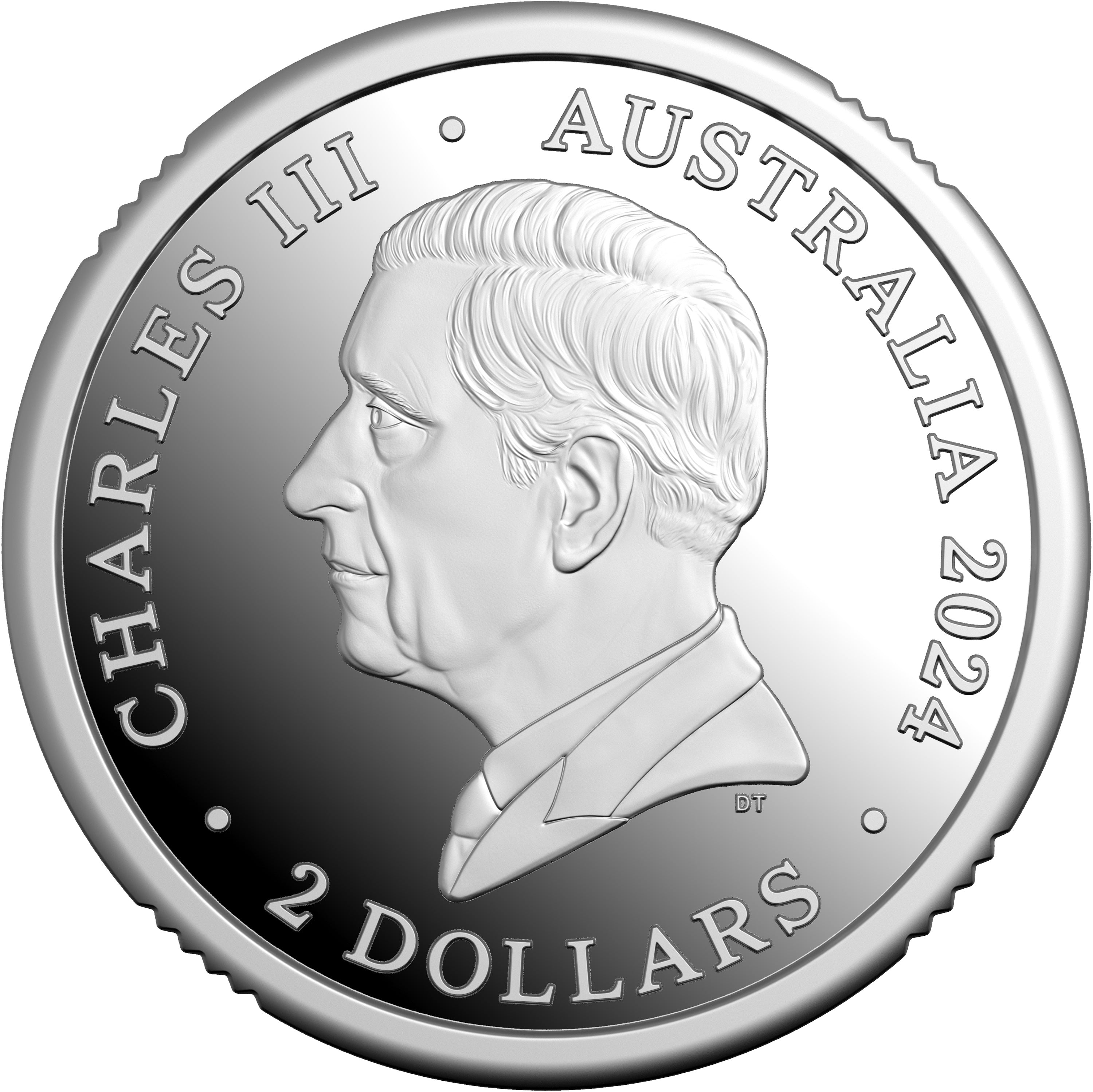 War Animals Remembrance 2024 $2 C Mintmark Coloured Fine Silver Proof Coin