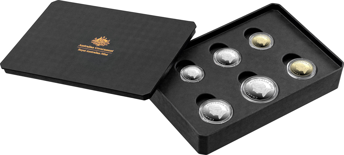 2024 Six-Coin Proof Year Set HM King Charles III