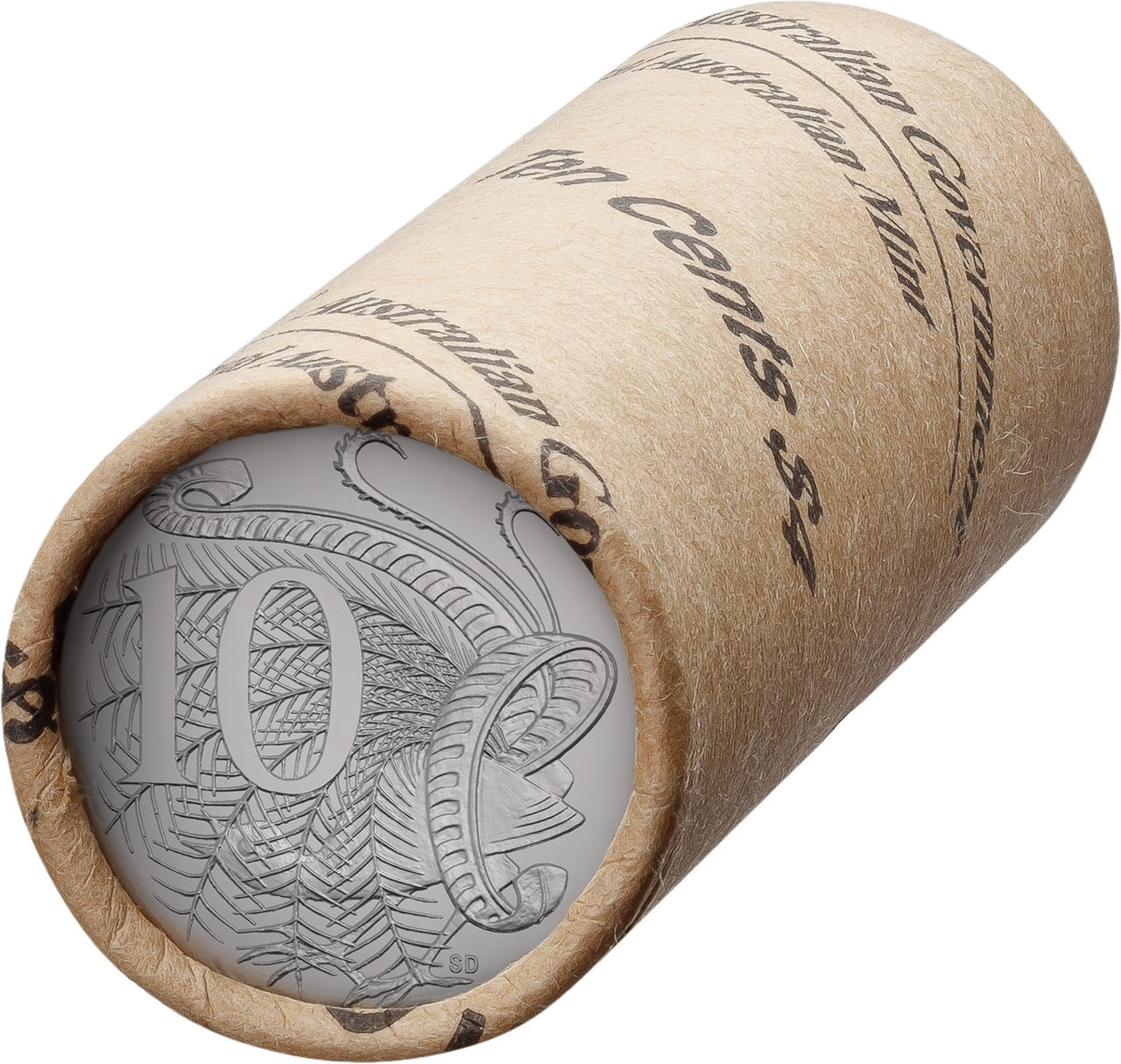 2025 10c Circulating Coin Roll Non-Premium (H/H or T/T)