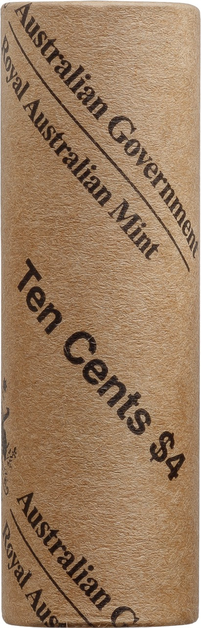 2025 10c Circulating Coin Roll Non-Premium (H/H or T/T)