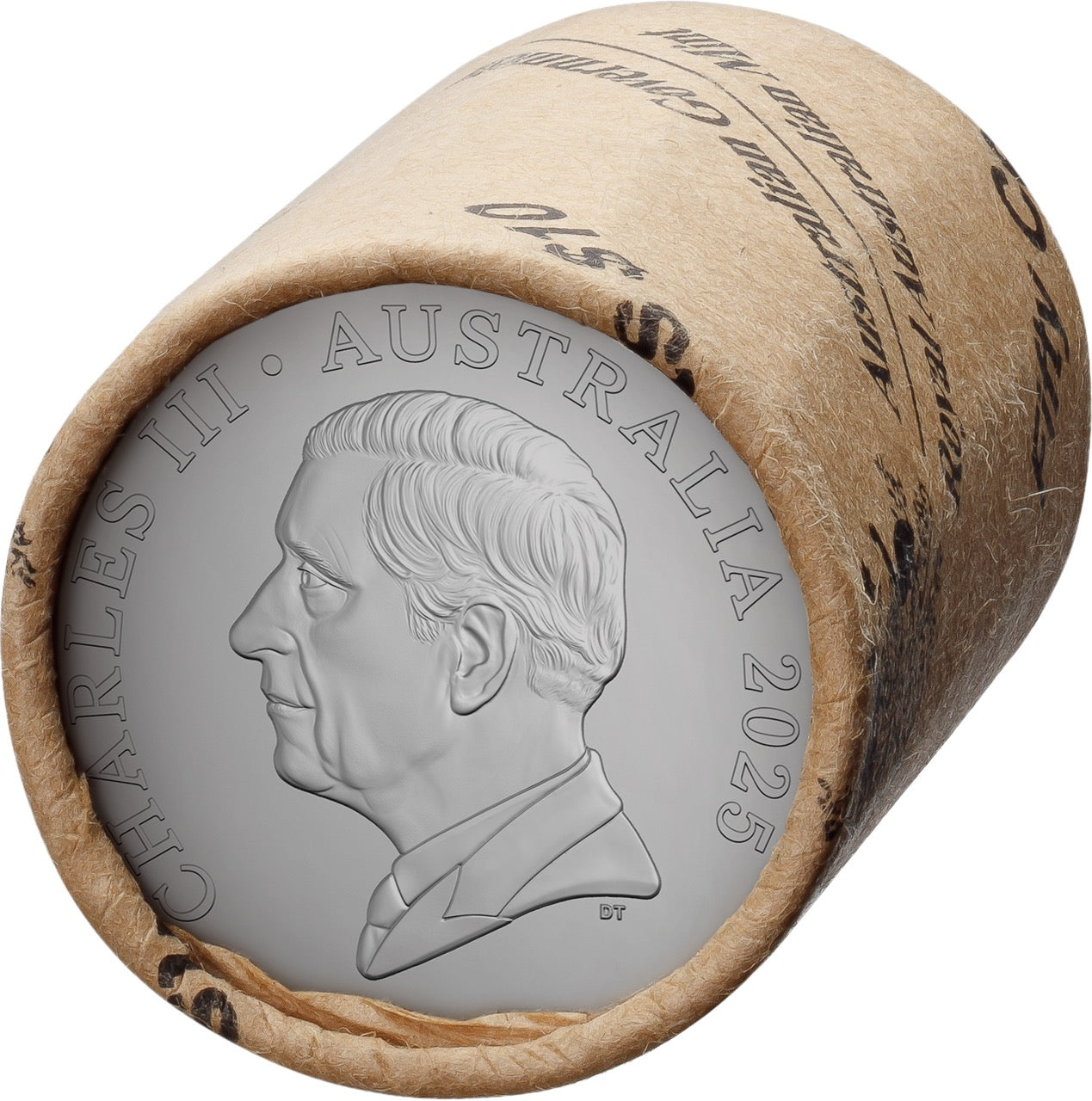 2025 50c Circulating Coin Roll Non-Premium (H/H or T/T)