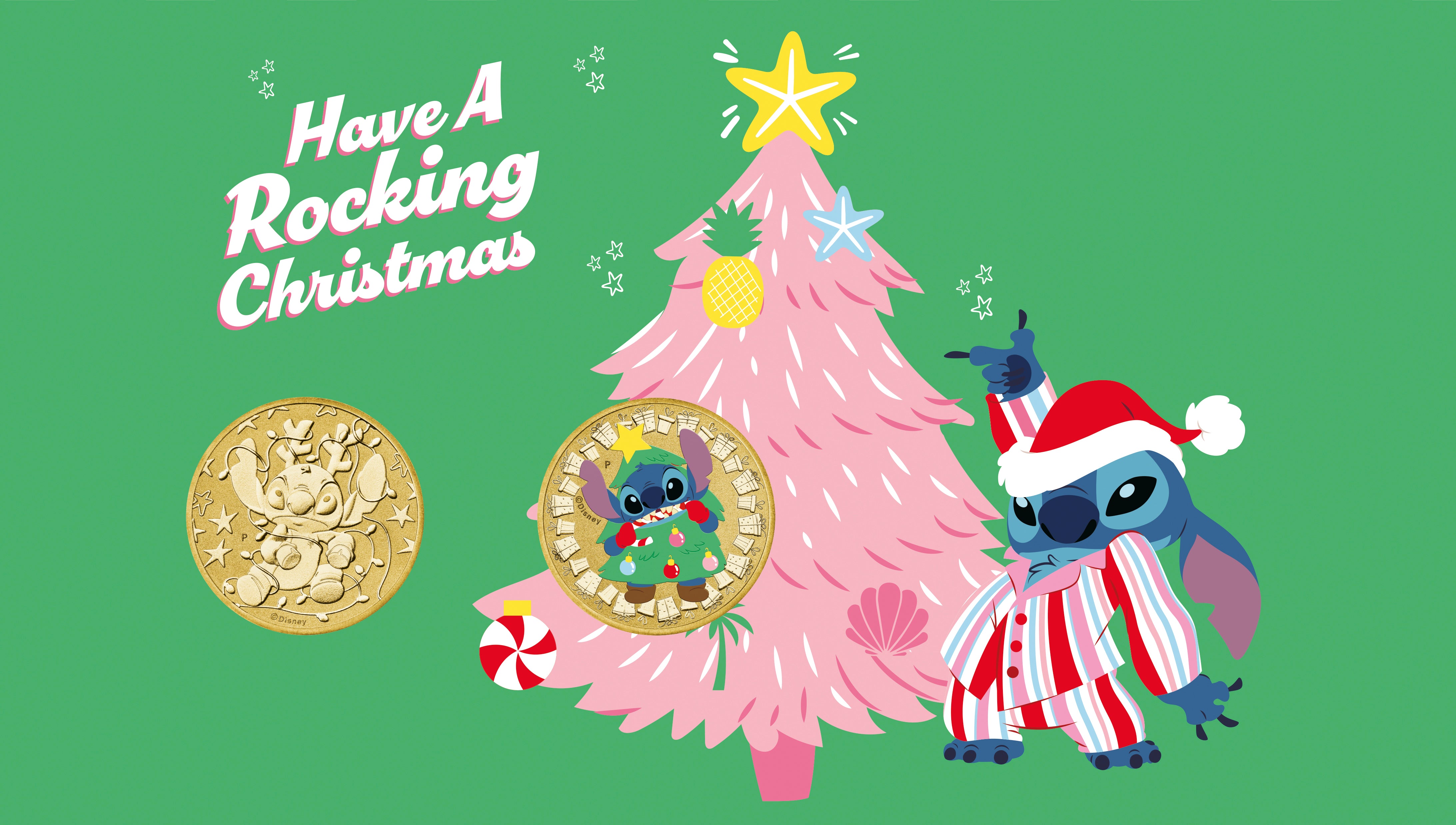 Merry Stitchmas 2025 Stitch Stamp and Coin Cover