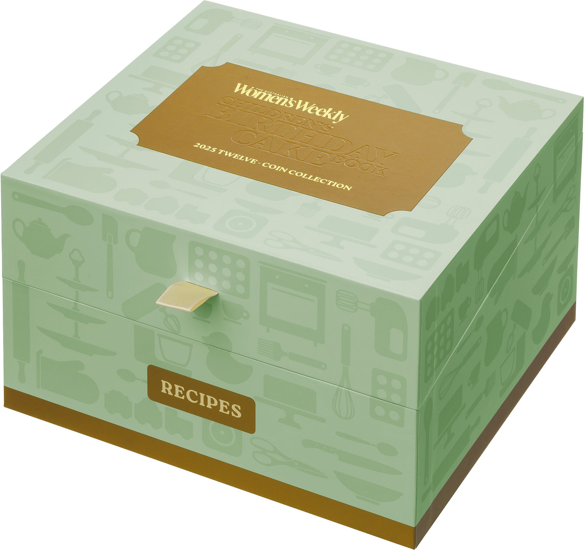 AWW Birthday Cake 2025 Twelve-Coin Premium Recipe Box Collection
