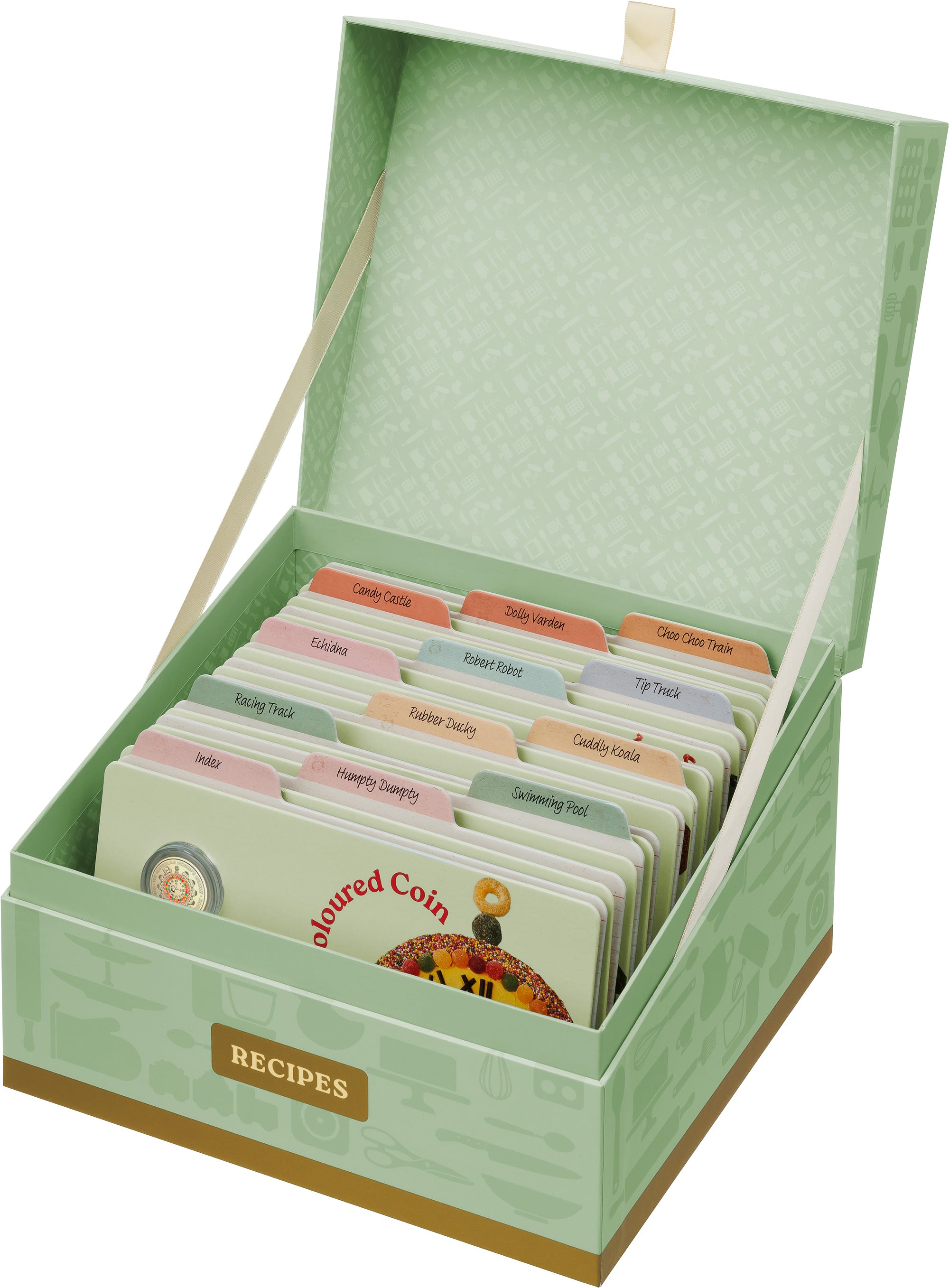 AWW Birthday Cake 2025 Twelve-Coin Premium Recipe Box Collection