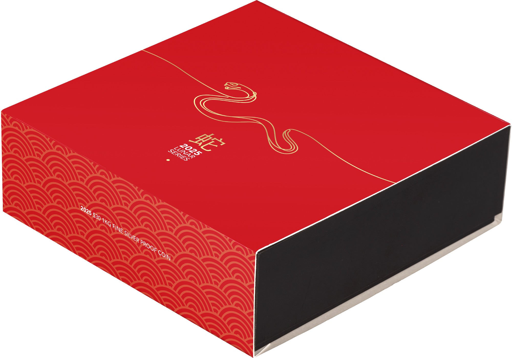 Lunar Series Year of the Snake 2025 $30 1kg Silver Proof