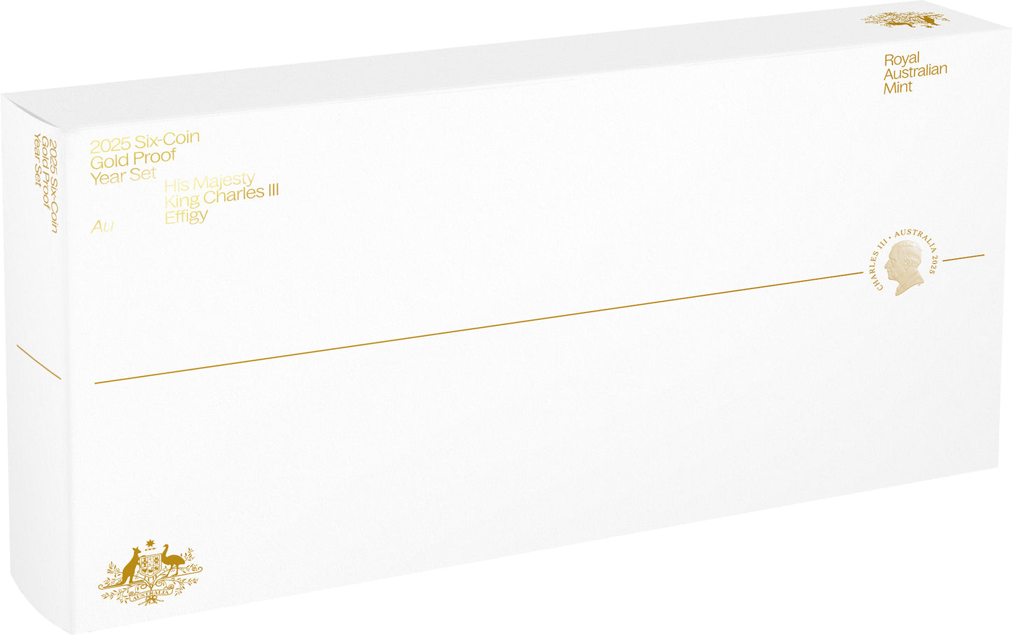 2025 Six Coin Gold Proof Year Set - HM King Charles III