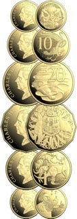 2025 Six Coin Gold Proof Year Set - HM King Charles III