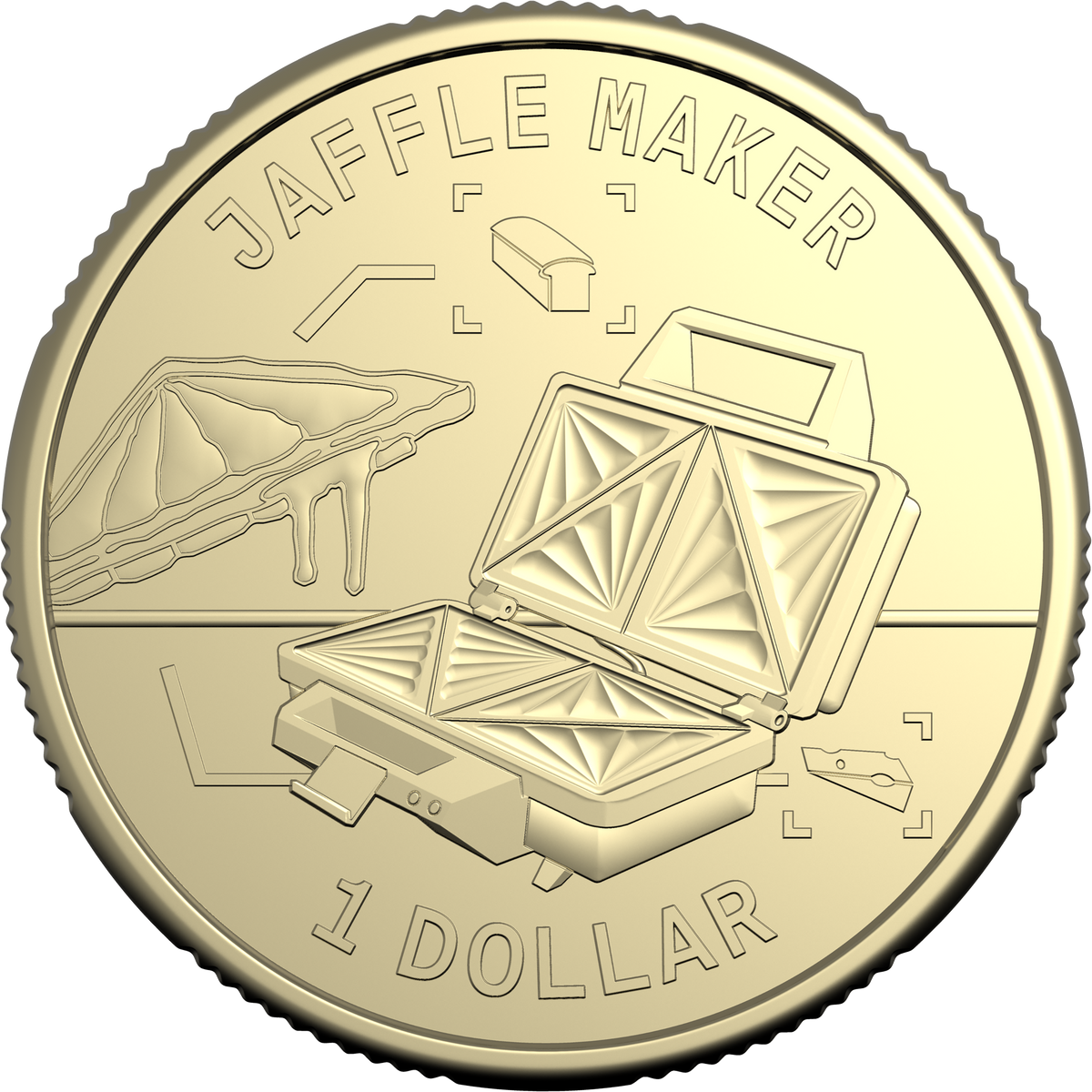 Bright Ideas 2026 $1 Uncirculated Collection Folder and Five-Coin Set with $2 Till Coin Included