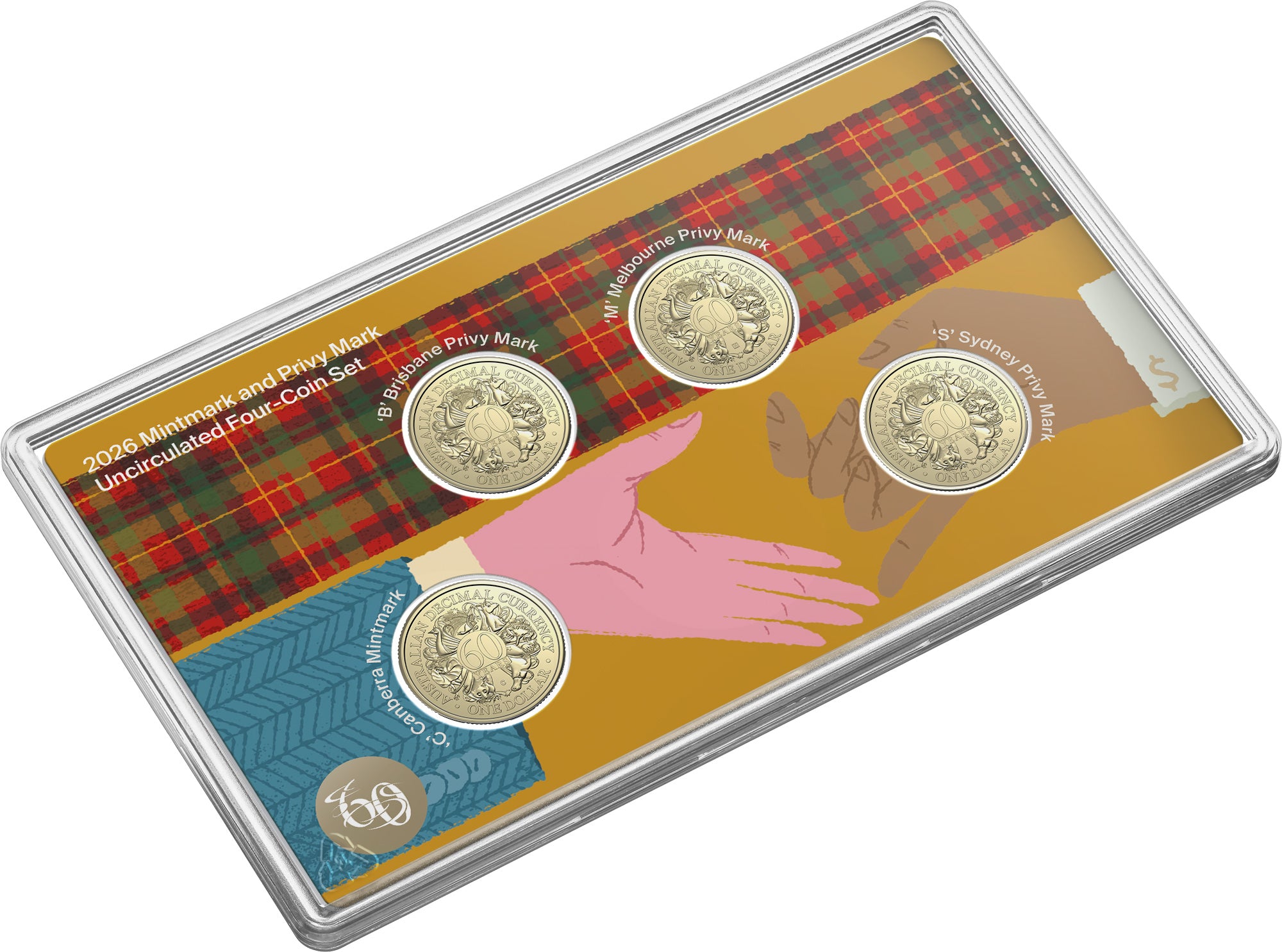 60th Anniversary of Decimal Currency 2026 $1 Uncirculated Four Coin Set