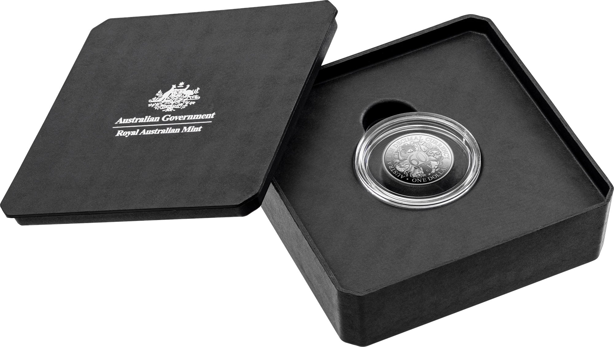 60th Anniversary of Decimal Currency 2026 $1 Silver Proof Coin