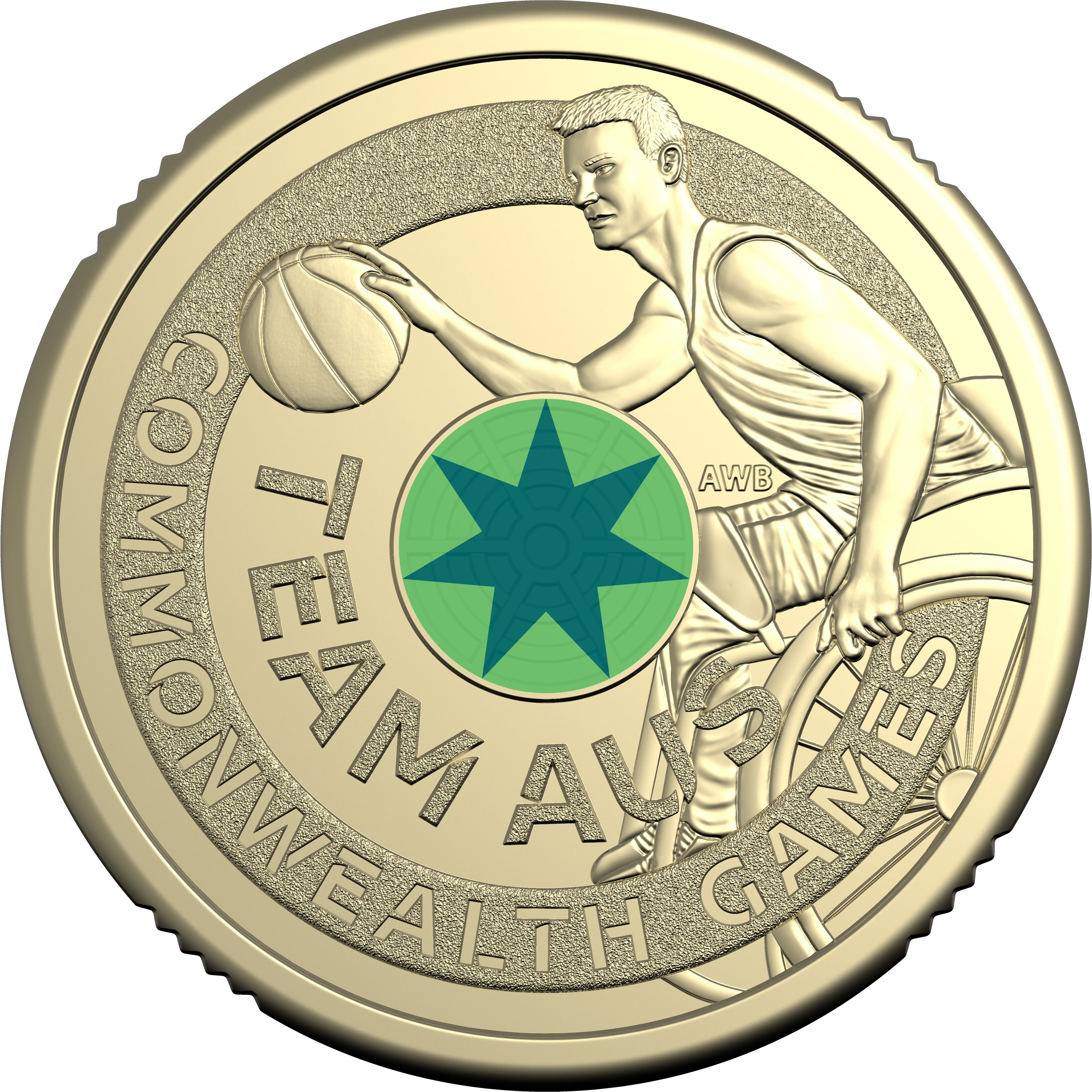Australian Commonwealth Games 2026 $2 Coloured Uncirculated Three-Coin Set