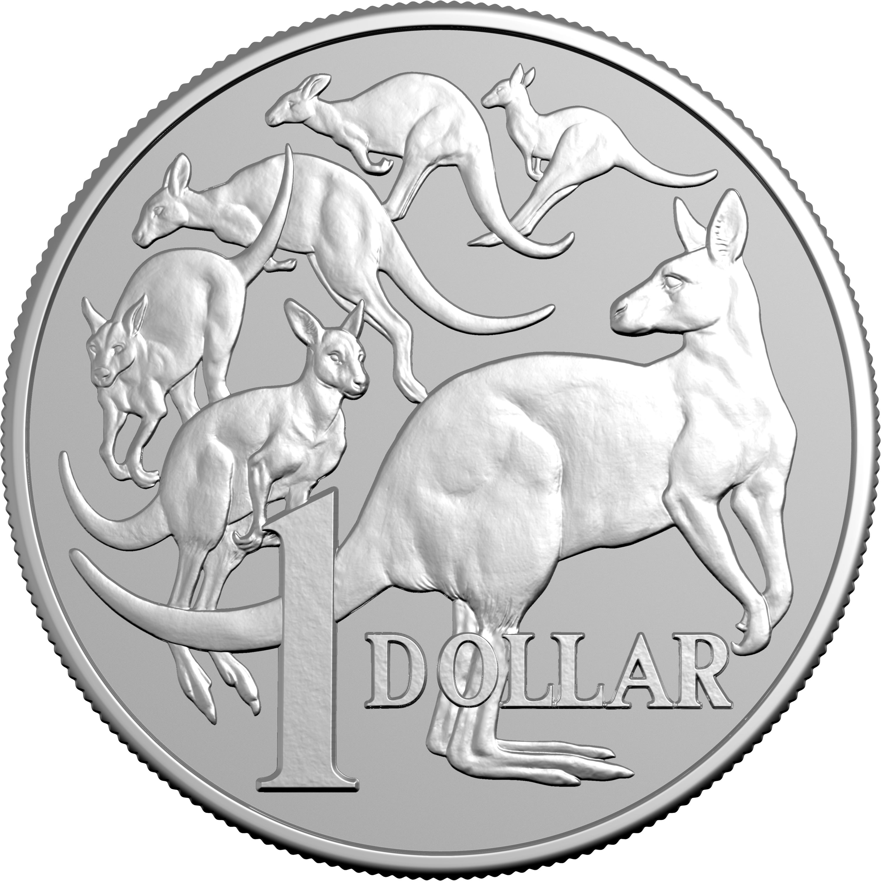 Kangaroo Series 2026 $1 1oz Fine Silver Frosted Uncirculated Coin