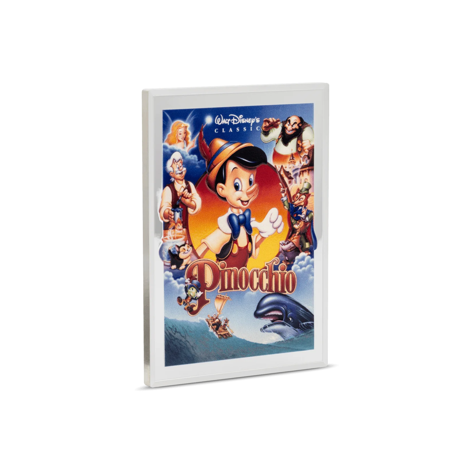 Disney Pinocchio 2024 5oz Silver Collectable Poster Coin