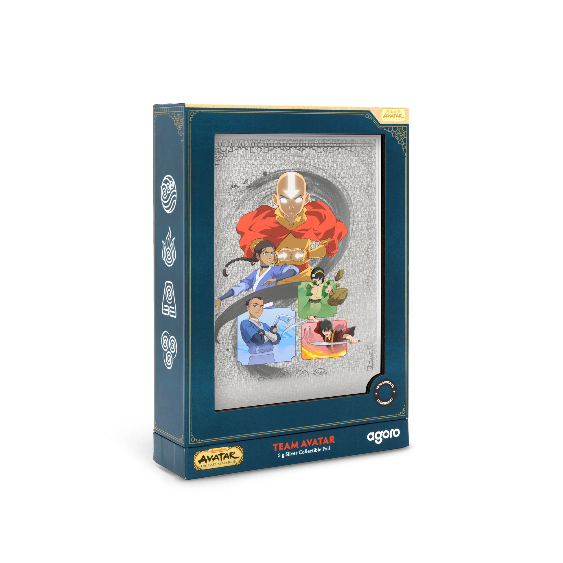 Avatar The Last Airbender - Team Avatar 5g Silver Foil