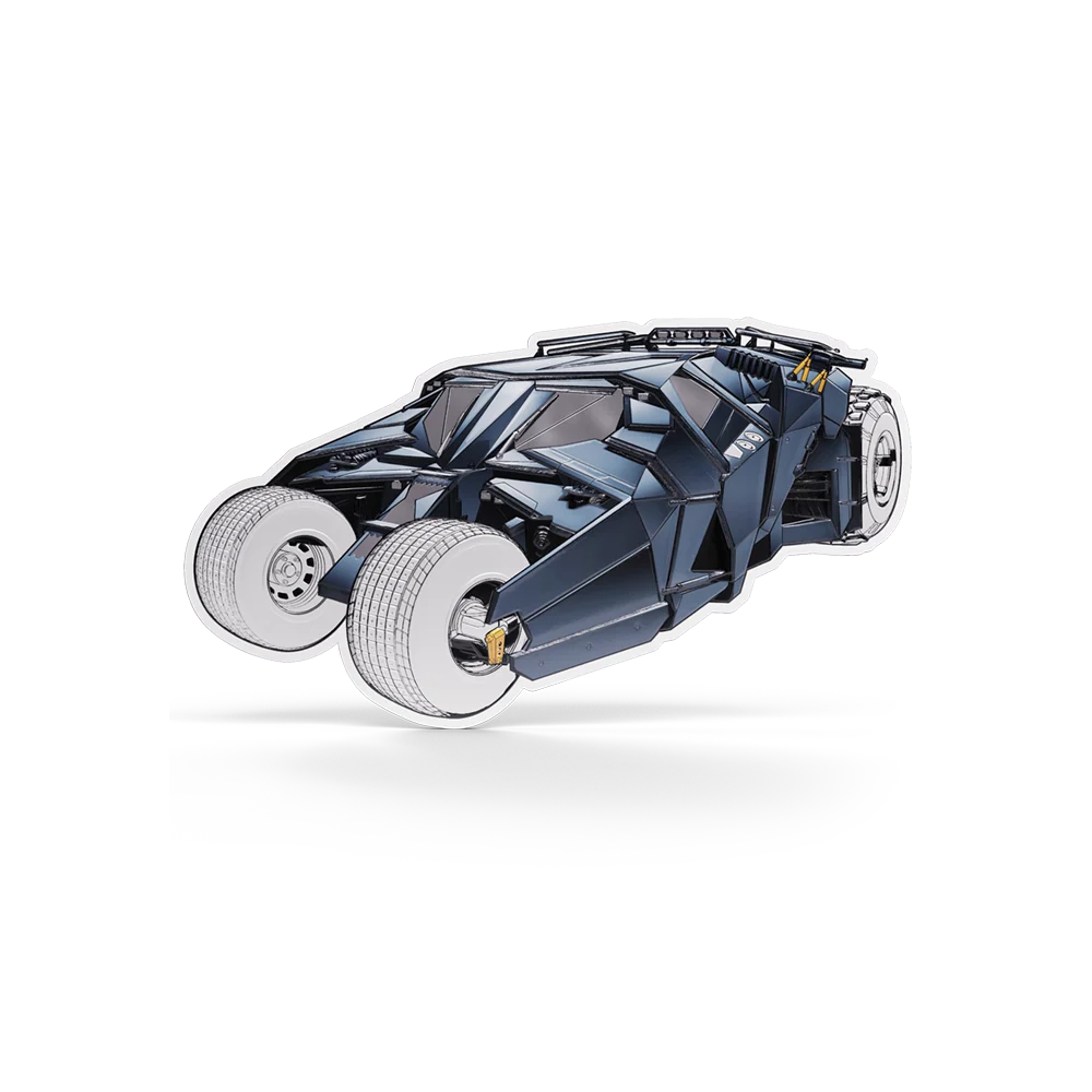 Batman Begins The Tumbler 1/2oz Silver Collectible Coin