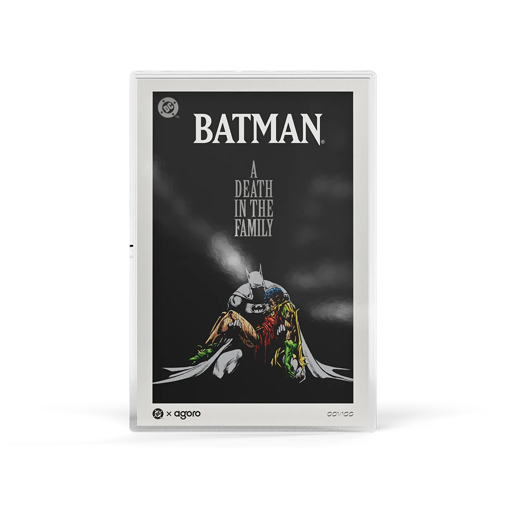 Batman A Death in the Family 20g Silver Collectible Foil