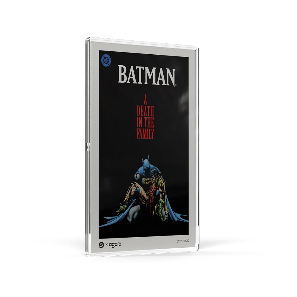 Batman A Death in the Family 20g Silver Collectible Foil