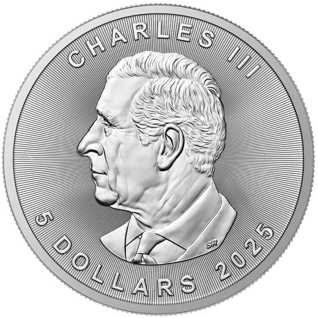 Halloween Bride 2025 Canada Maple Leaf 1oz Silver Coin