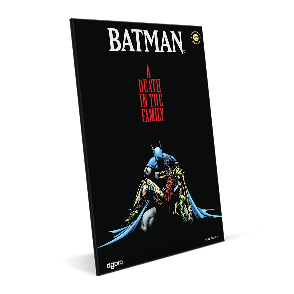 Batman A Death in the Family 20g Silver Collectible Foil