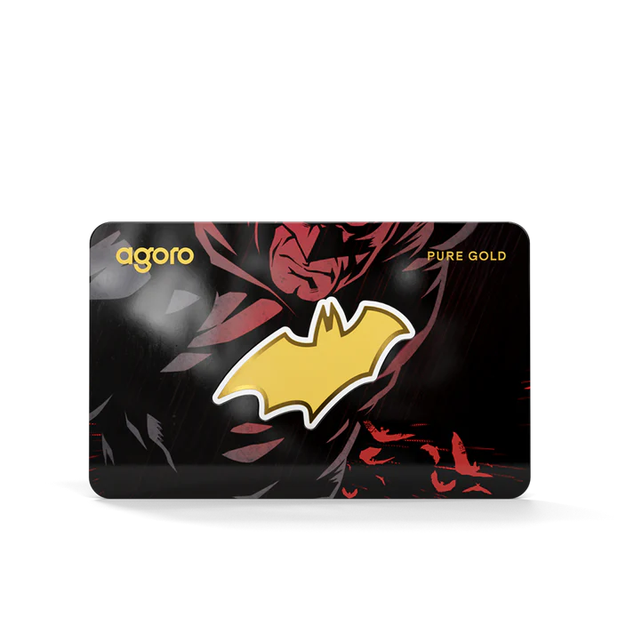 Batman's Emblem 0.1g Gold Collectible Coin